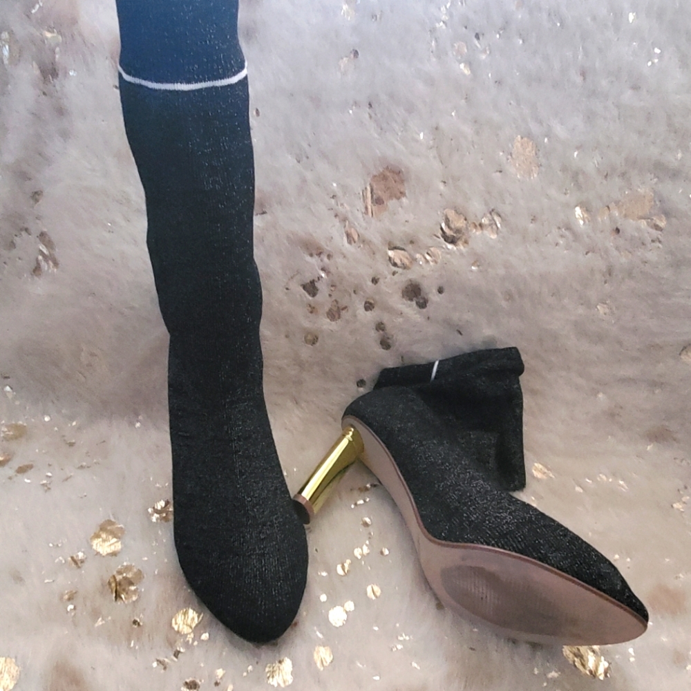 CAPE ROBBIN Dneuce-3 Midcalf Stocking boot